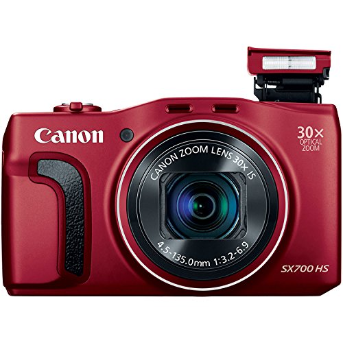 Canon PowerShot SX700 HS (Red)