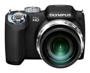 olympus sp-720uz 14mp 26x opt zoom 3-inch lcd digital camera – black