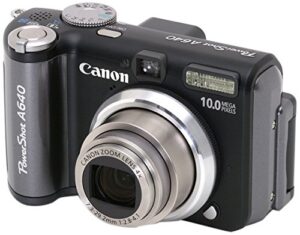 canon powershot a640 10mp digital camera with 4x optical zoom