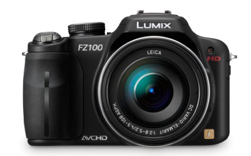 Panasonic Lumix DMC-FZ100 14.1 MP Digital Camera with 24x Optical Image Stabilized Zoom and 3.0-Inch LCD - Black