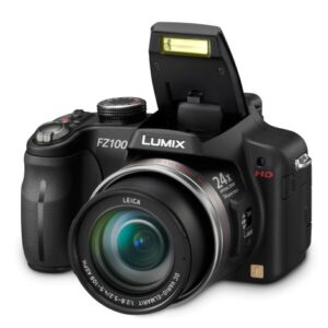 Panasonic Lumix DMC-FZ100 14.1 MP Digital Camera with 24x Optical Image Stabilized Zoom and 3.0-Inch LCD - Black