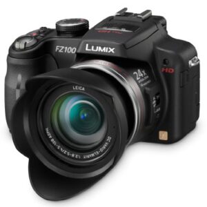 Panasonic Lumix DMC-FZ100 14.1 MP Digital Camera with 24x Optical Image Stabilized Zoom and 3.0-Inch LCD - Black