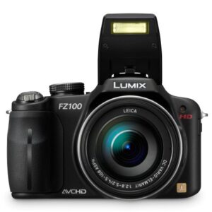 Panasonic Lumix DMC-FZ100 14.1 MP Digital Camera with 24x Optical Image Stabilized Zoom and 3.0-Inch LCD - Black