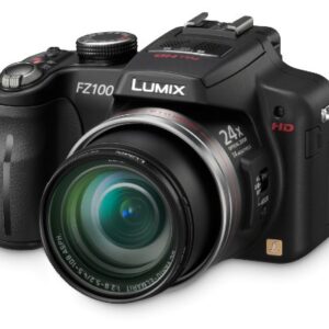 Panasonic Lumix DMC-FZ100 14.1 MP Digital Camera with 24x Optical Image Stabilized Zoom and 3.0-Inch LCD - Black