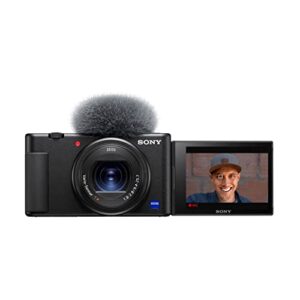 Sony ZV-1 Camera for Content Creators and Vloggers Koah Pro NP-BX1 Battery with Charger and Kingston 64GB Canvas Go Plus 170MB/s SD Card Bundle (3 Items)