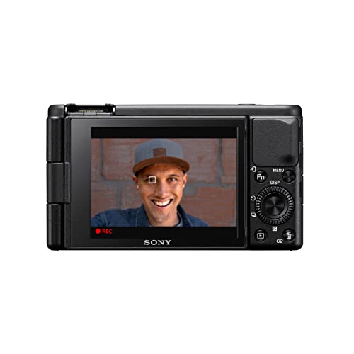 Sony ZV-1 Camera for Content Creators and Vloggers Koah Pro NP-BX1 Battery with Charger and Kingston 64GB Canvas Go Plus 170MB/s SD Card Bundle (3 Items)