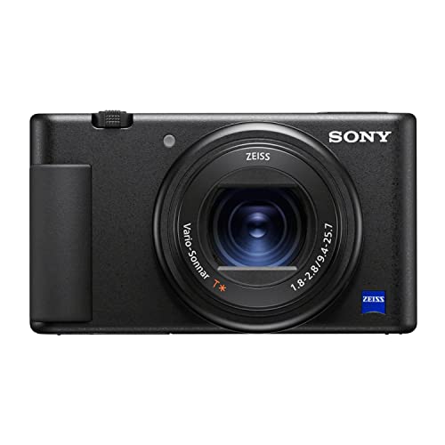 Sony ZV-1 Camera for Content Creators and Vloggers Koah Pro NP-BX1 Battery with Charger and Kingston 64GB Canvas Go Plus 170MB/s SD Card Bundle (3 Items)