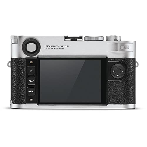 Leica M10 - R Digital Rangefinder Camera (Silver Chrome) (20003) + 64GB Extreme Pro Card + Corel Photo Software + Card Reader + Case + Cleaning Set + Flex Tripod + Cap Keeper - Starter Bundle