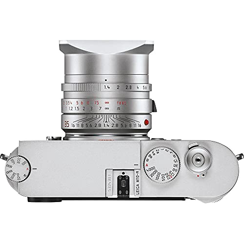 Leica M10 - R Digital Rangefinder Camera (Silver Chrome) (20003) + 64GB Extreme Pro Card + Corel Photo Software + Card Reader + Case + Cleaning Set + Flex Tripod + Cap Keeper - Starter Bundle