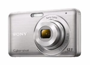 sony dsc-w310 12.1mp digital camera with 4x wide angle zoom with digital steady shot image stabilization and 2.7 inch lcd (silver)