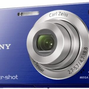 Sony Cyber-Shot DSC-W560 14.1 MP Digital Still Camera with Carl Zeiss Vario-Tessar 4x Wide-Angle Optical Zoom Lens and 3.0-inch LCD (Blue)