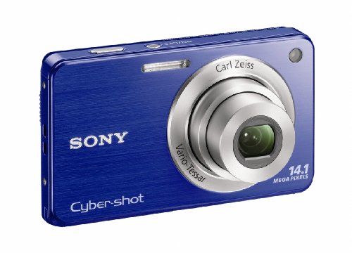 Sony Cyber-Shot DSC-W560 14.1 MP Digital Still Camera with Carl Zeiss Vario-Tessar 4x Wide-Angle Optical Zoom Lens and 3.0-inch LCD (Blue)