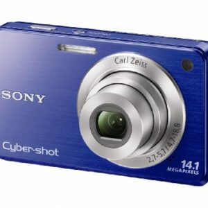 Sony Cyber-Shot DSC-W560 14.1 MP Digital Still Camera with Carl Zeiss Vario-Tessar 4x Wide-Angle Optical Zoom Lens and 3.0-inch LCD (Blue)