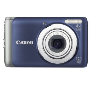 canon powershot a3100is 12.1 mp digital camera with 4x optical image stabilized zoom and 2.7-inch lcd (blue)
