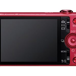 Sony DSC-WX80/R 16 MP Digital Camera with 2.7-Inch LCD (Red)