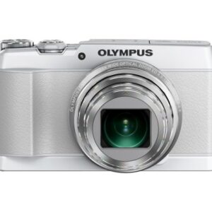 Olympus SH-1 16 MP Digital Camera (White) - International Version (No Warranty)