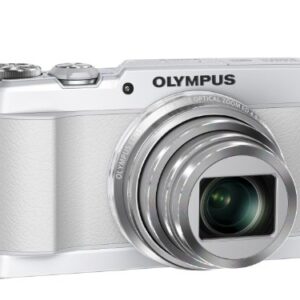 Olympus SH-1 16 MP Digital Camera (White) - International Version (No Warranty)