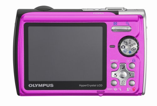 Olympus Stylus 850SW 8MP Digital Camera with 3x Optical Zoom (Pink)