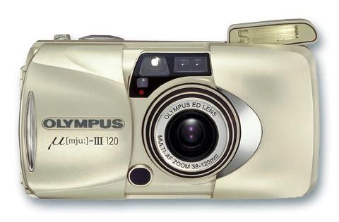 OLYMPUS µ mju-III 120 Kompaktkamera Kamera mit ED Multi-Af Zoom 38-120mm Optik