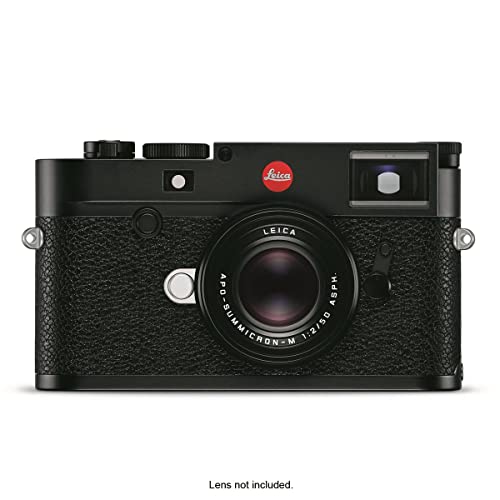 Leica M10-R Digital Rangefinder Camera - Black Chrome (20002)