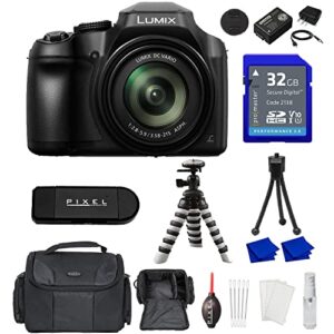 Panasonic Lumix DC-FZ80 Digital Camera with Advanced Accessory and Travel Bundle | DC-FZ80K