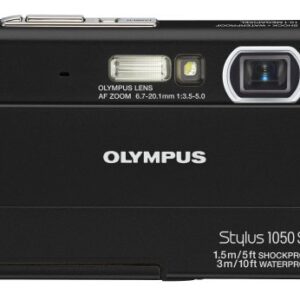 Olympus Stylus 1050SW 10.1MP Digital Camera with 3x Optical Zoom (Black)