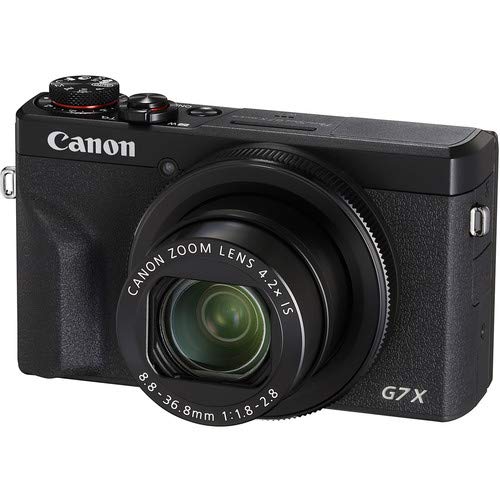 Canon PowerShot G7 X Mark III Digital Camera with 64GB U3 SD Memory Card + Accessory Bundle