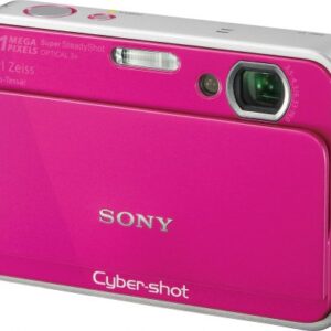 Sony Cybershot DSC-T2 8MP Digital Camera with 3x Optical Zoom (Pink)