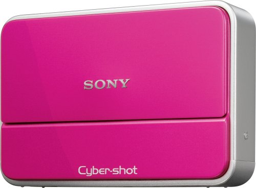 Sony Cybershot DSC-T2 8MP Digital Camera with 3x Optical Zoom (Pink)