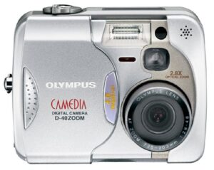 olympus camedia d-40 4mp digital camera with 2.8x optical zoom