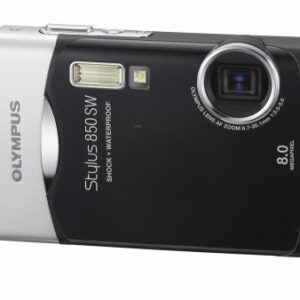 Olympus Stylus 850SW 8MP Digital Camera with 3x Optical Zoom (Black)