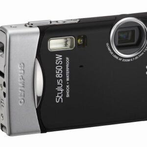 Olympus Stylus 850SW 8MP Digital Camera with 3x Optical Zoom (Black)