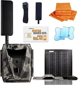 spartan golive solar kit bundle deal with mr.towels edgeless microfiber towel (golive flexible shared data gl-mlteb)