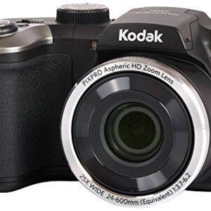 Kodak PIXPRO Astro Zoom AZ251-BK 16MP Digital Camera with 25X Optical Zoom and 3" LCD Screen (Black)