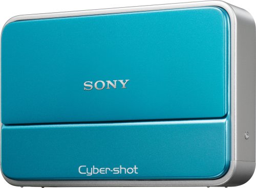 Sony Cybershot DSC-T2 8MP Digital Camera with 3x Optical Zoom (Blue)