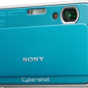 Sony Cybershot DSC-T2 8MP Digital Camera with 3x Optical Zoom (Blue)