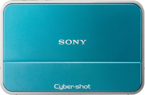 Sony Cybershot DSC-T2 8MP Digital Camera with 3x Optical Zoom (Blue)