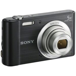 Sony Cyber-Shot DSC-W800 Digital Camera (Black) + Deal-Expo Essential Accessories Bundle