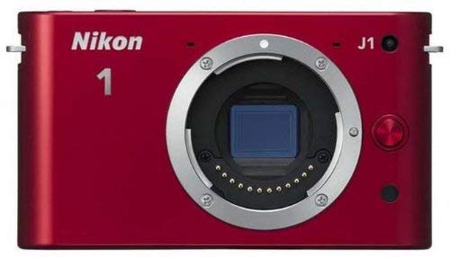 Nikon 1 J1 10.1 MP HD Digital Camera Body Only (Red)