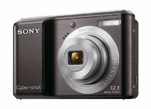 Sony DSC-S2100 12.1MP Digital Camera with 3x Optical Zoom with Digital Steady Shot Image Stabilization and 3.0 inch LCD (Black)