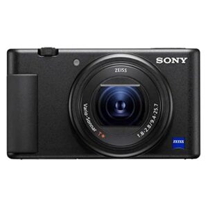 Sony ZV-1 Compact 4K HD Camera Free Bundle with 32GB SDHC U3 Memory Card, PC Software Package