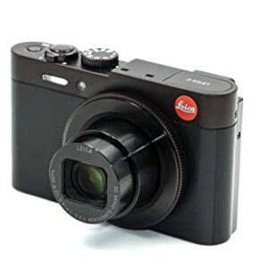 Leica Camera 18489 12.1MP Digital Camera with 7x Optical Image Stabilized Zoom and 3-Inch LCD (Dark Red Burgundy)