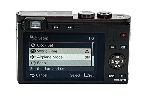 Leica Camera 18489 12.1MP Digital Camera with 7x Optical Image Stabilized Zoom and 3-Inch LCD (Dark Red Burgundy)