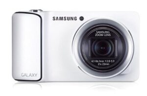 factory unlocked samsung galaxy camera ek-gc100 8gb white, android os, v4.1 (jelly bean) 3g unlocked hsdpa 850 / 900 / 1900 / 2100 (international version – no warranty)