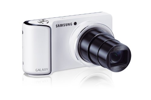 Factory Unlocked Samsung Galaxy Camera EK-GC100 8GB White, Android OS, v4.1 (Jelly Bean) 3G Unlocked HSDPA 850 / 900 / 1900 / 2100 (International Version - No Warranty)