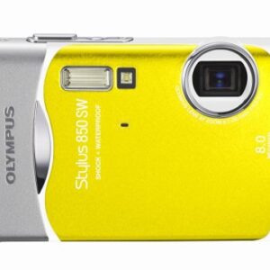 Olympus Stylus 850SW 8MP Digital Camera with 3x Optical Zoom (Yellow)