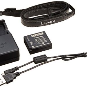 Panasonic Lumix DMC-LX100 Digital Camera, 12.8MP, 3.0-Inch Display, 24-75mm Leica DC Vario-Summilux f/1.7-2.8 Lens, 4K Ultra HD Video, HDMI/USB, Wi-Fi, NFC (Black) - International Version