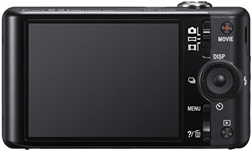 Sony Cybershot WX100 18.2 Megapixel 10xzoom Black