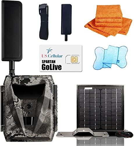 Spartan GoLive Solar Kit Bundle Deal with Mr.Towels Edgeless Microfiber Towel (GoLive US Cellular GL-ULTEb)