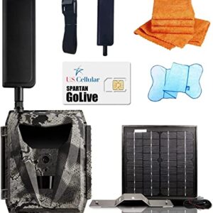 Spartan GoLive Solar Kit Bundle Deal with Mr.Towels Edgeless Microfiber Towel (GoLive US Cellular GL-ULTEb)